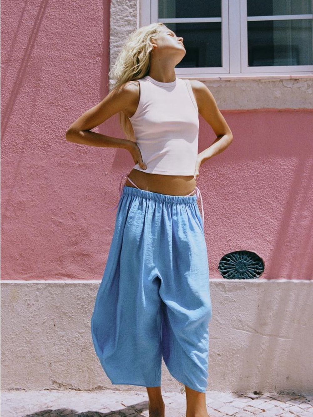 Zara Light Pink Tank Top